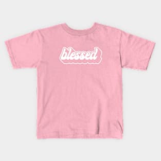 Blessed Retro Kids T-Shirt